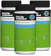 Pet Life Unlimited Carpet Deodorizer Powder, 16 oz, Strong Pet Odor Eliminator &amp; Carpet Freshener...