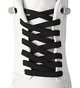CCSOFTIME 2 Pairs Elastic Shoe Laces for Sneakers, Elastic No Tie ShoeLaces Flat Shoe Strings for...
