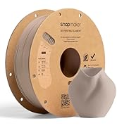 Snapmaker Matte PLA Filament 1.75mm, RFID 3D Printer Filament for Snapmaker U1, Dimensional Accur...