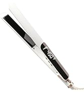 Rozamor Ultra Thin Titanium Flat Iron Hair Straightener, 1 Inch Double Side Fast Heating Hot Tool...