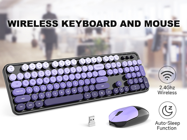 wireless keyboard and mouse combo