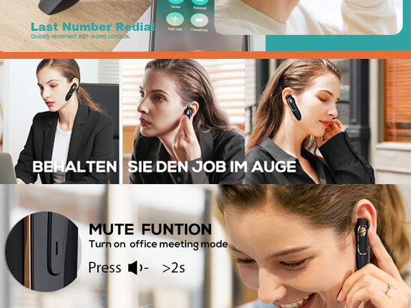 bluetooth headset earpiece
