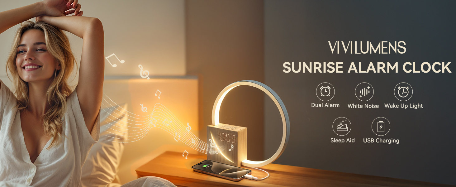 wake up light alarm clock