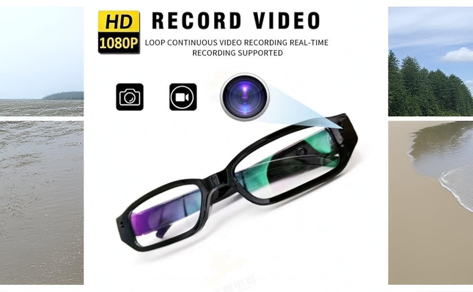Spy camera glasses,Hidden camera glasses,Wearable camera,Glasses DVR,POV camera,Recording glasses