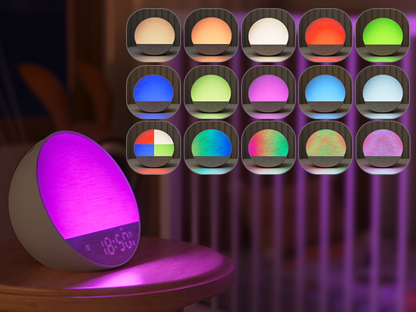 alarm clock with light to wake up