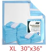 Bed Pads with Adhesive Strip 30&amp;#34;x36&amp;#34;[25 Pads]