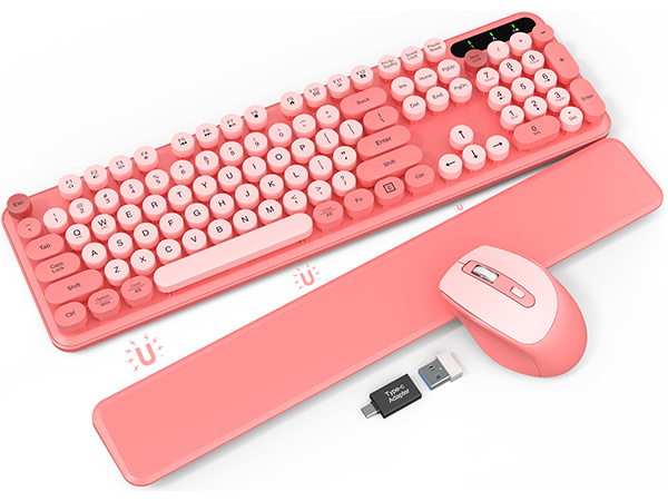pink keyboard
