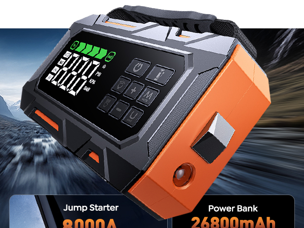 TREKURE Car Battery Jump Starter 