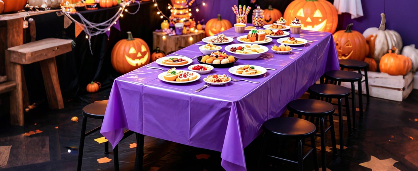Purple Tablecloth