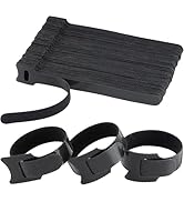 MVYC 150PCS 8 Inch Reusable Cable Ties Wire Ties Cord Organizer Cable Organizer Adjustable Cable ...