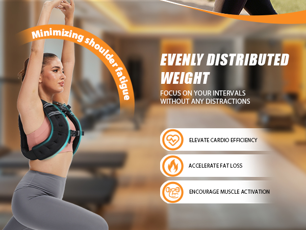 weighted vest woman men running walking strength training rucking