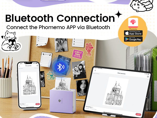 mini sticker printer