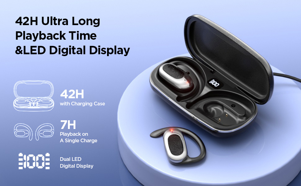 42H UItra Long Playback Time &amp;amp;LED Digital Display