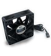 Coolerguys 80mm (80X80X25) High Airflow Waterproof IP67 12v Fan