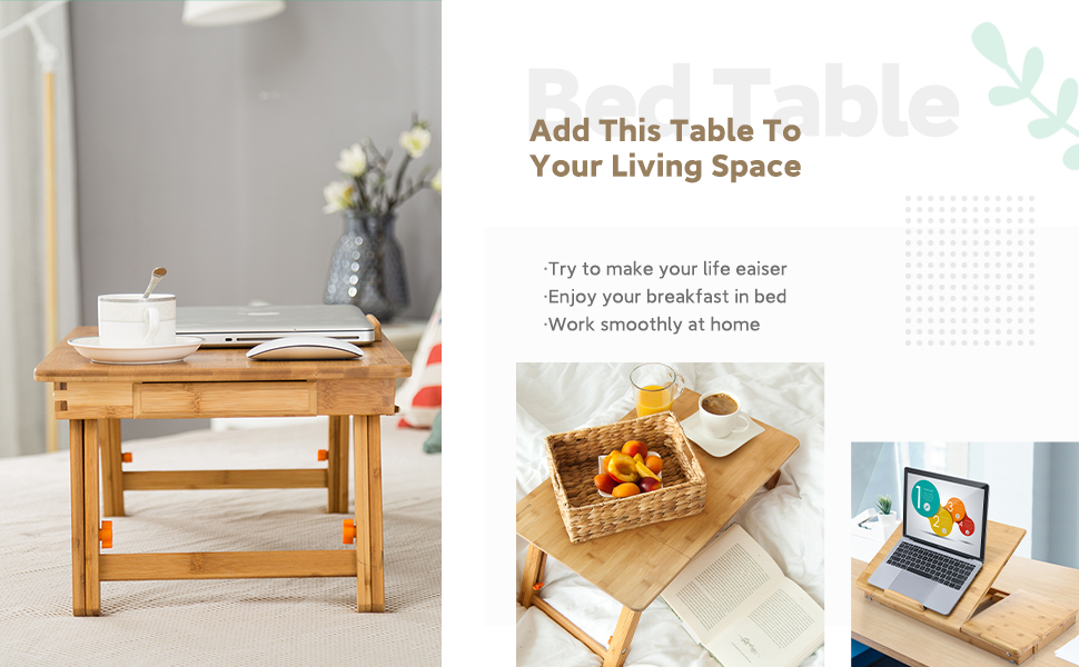 bed tray table lap desk