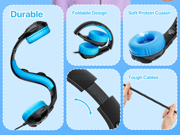 kids headphones with cord