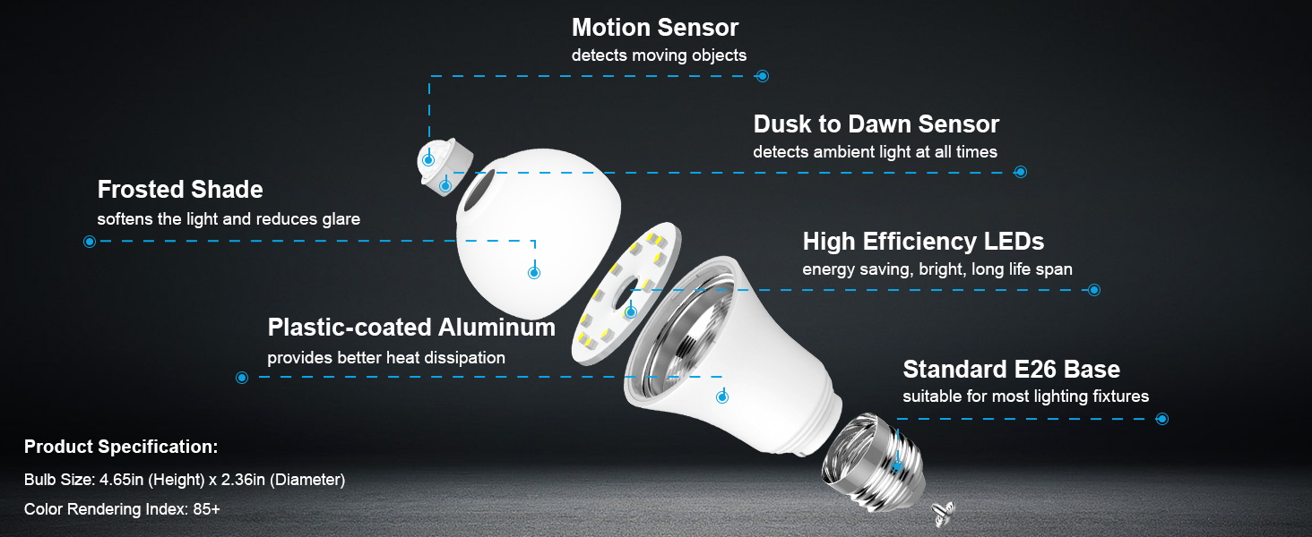 motion sensor bulbs