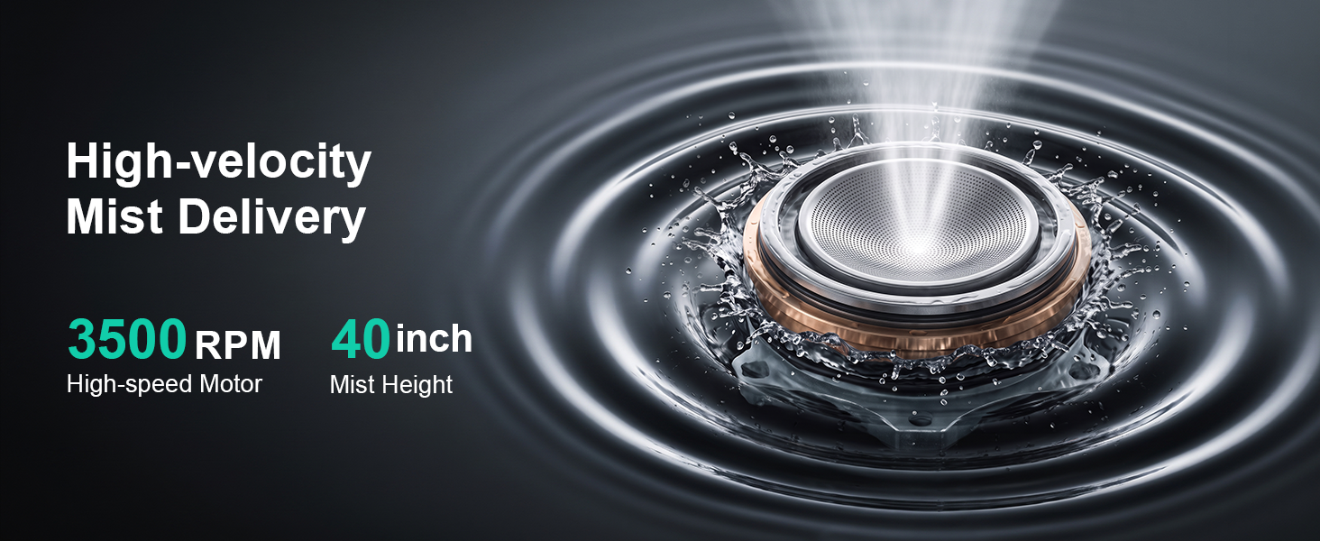 3500RPM High-velocity Humidifier