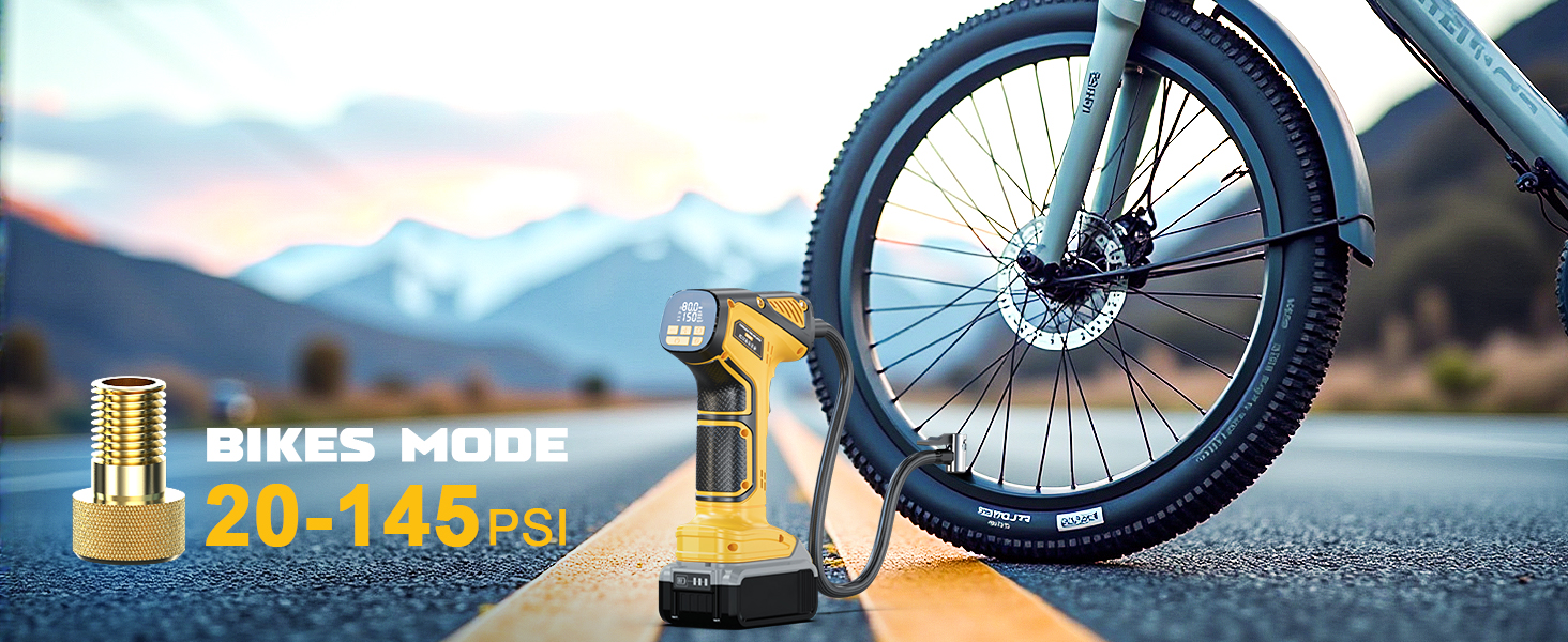 portable air compressor for car tires