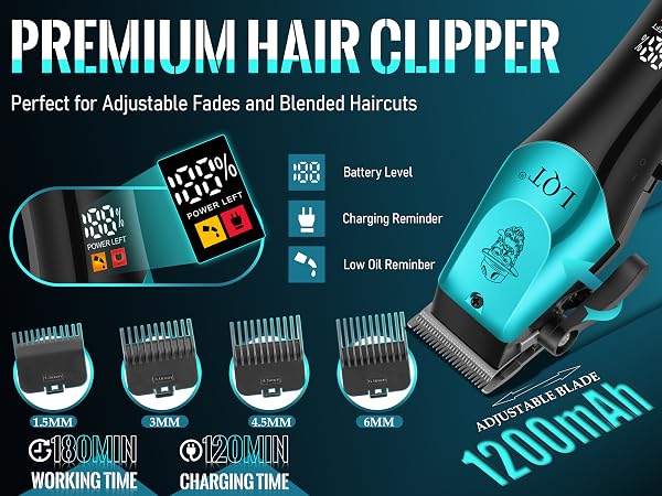 LQT hair clipper for man