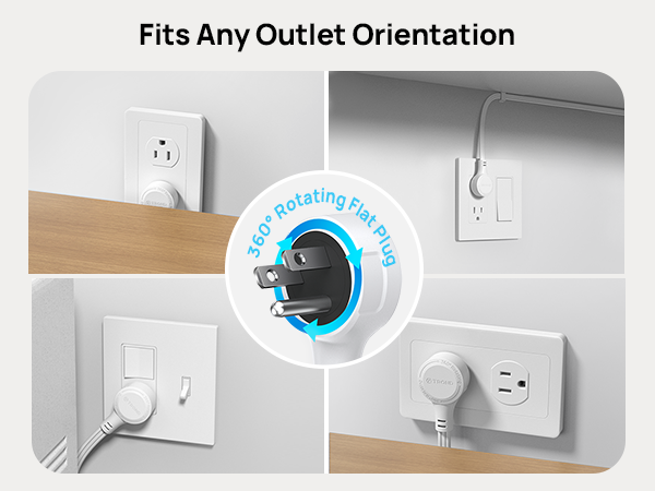 flat wall extension cord