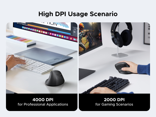 UGREEN Vertical Ergonomic Mouse