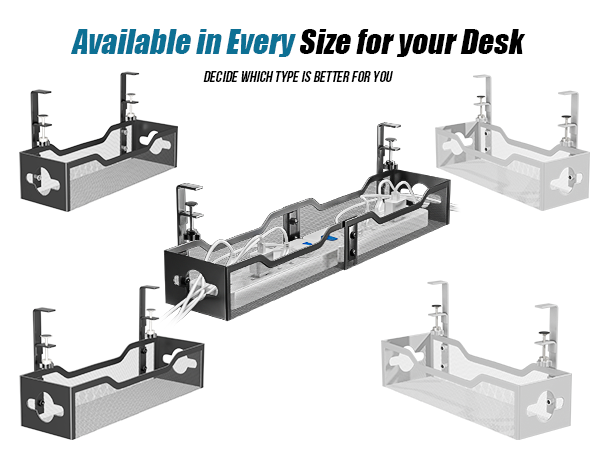 Cable Management Under Desk