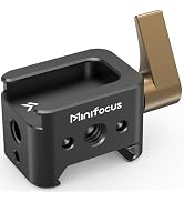 NATO Clamp to Cold Shoe Adapter, Aluminum Alloy Quick Release NATO Rail Lock Clamp with 1/4" Thre...