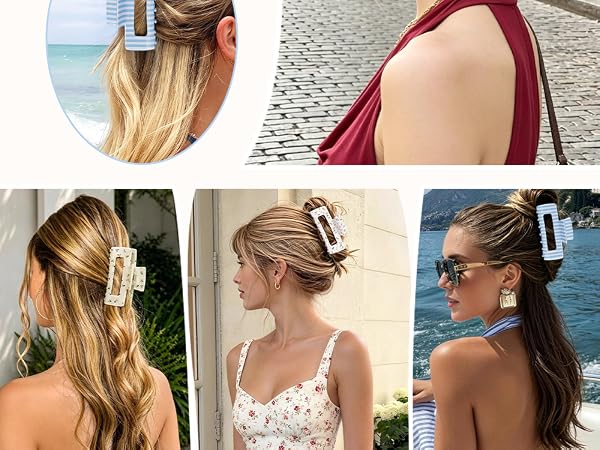 large hair clips for women