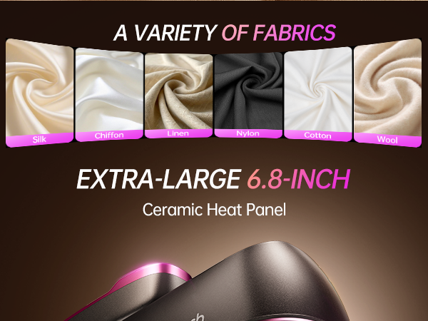 A garment steamer is suitable for all these types of clothing.
