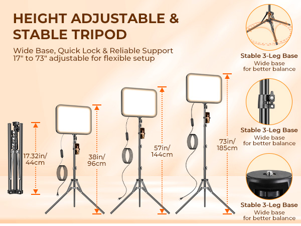 video lighting for video recording