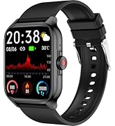 Fitness Tracker Heart Rate Blood Pressure Watch Blood Oxygen Monitor Pedometer Step Counter Activ...