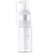 Juroicessry 14ml Transparent Powder Spray Bottle,Refillable Hair Fiber Applicator, Empty Powder C...