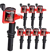 BANG4BUCK Set of 8 DG511 Ignition coils for Ford F150 5.4L 2004-2008 Up to 15% More Energy