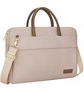 RAINYEAR 14 Inch Laptop Bag for Women, Protective Waterproof Large Capacity Computer Shoulder Bag...