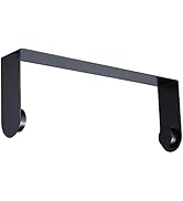 ZUNTO Black Paper Towel Holder Under Cabinet, Stainless Steel Kitchen Towel Holder Stick on Wall ...
