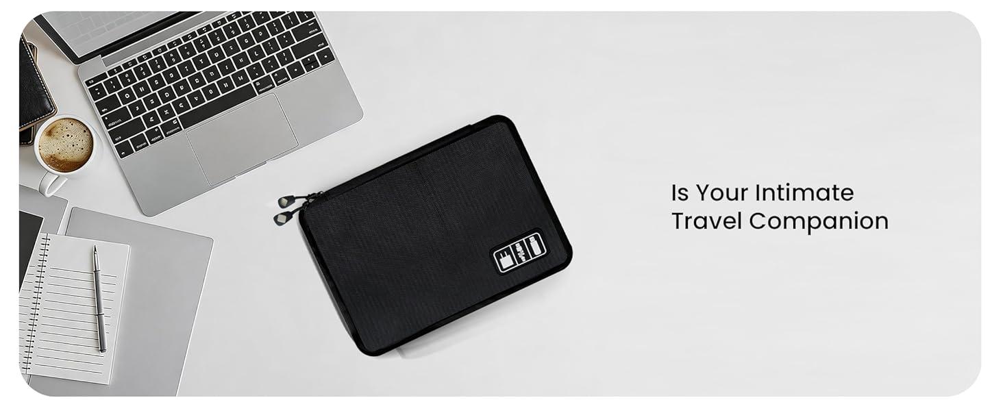 cable organizer case charger organizer case cord organizer for travel cable organizer bag