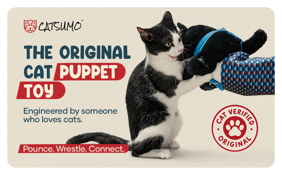 the original cat puppet toy