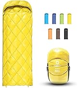 ECOOPRO Down Sleeping Bag, 32 Degree F 800 Fill Power Cold Weather Sleeping Bag - Ultralight Comp...