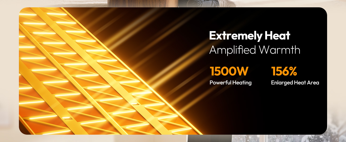 portable heaters for indoor use desk heater bathroom heater ceramic heater low noise sleeping work