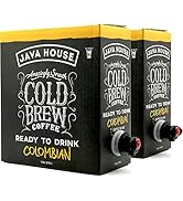 Java House Cold Brew Coffee On Tap, (128 Fluid Ounce Box) Not a Concentrate, No Sugar, Ready to D...