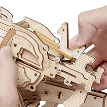 rokr 3d wooden puzzles for adults model kit kw801-step3