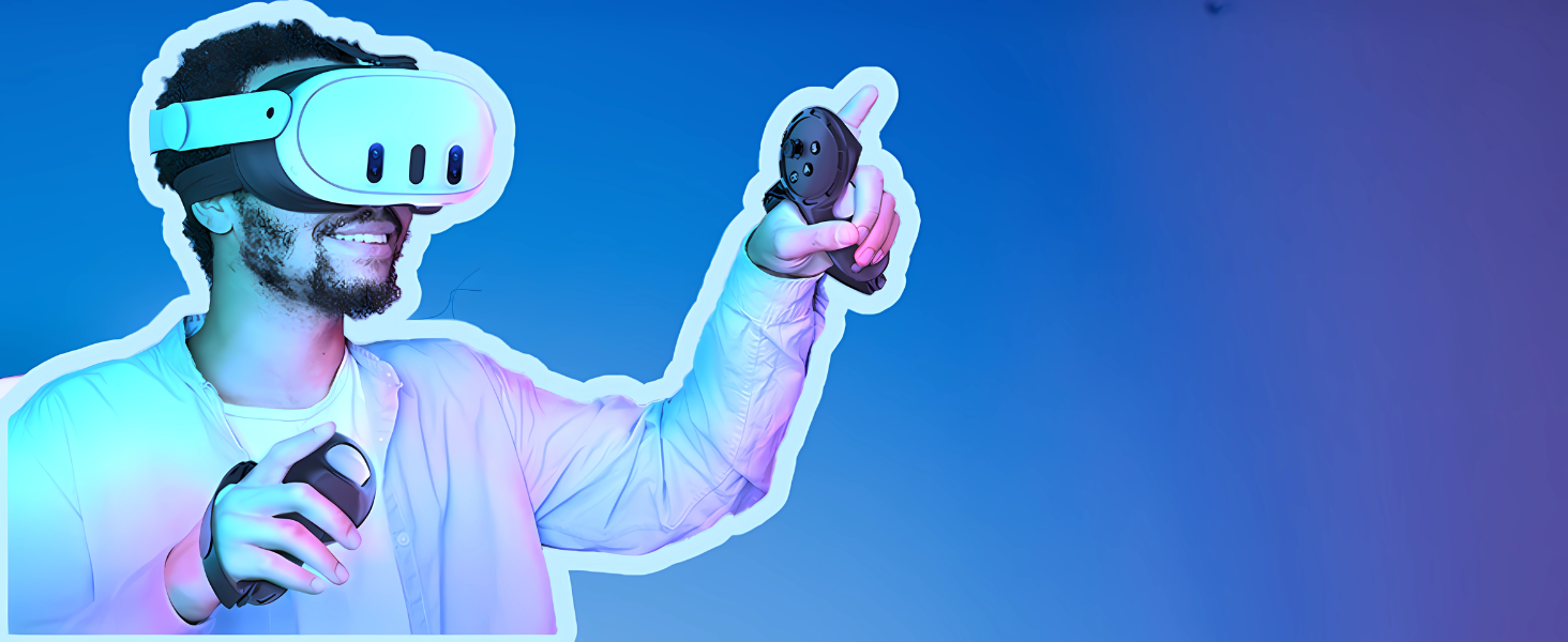 Meta Quest 3 Controllers Straps Knuckle Hand Strap Adjustable Oculus VR Accessories Joystick Black