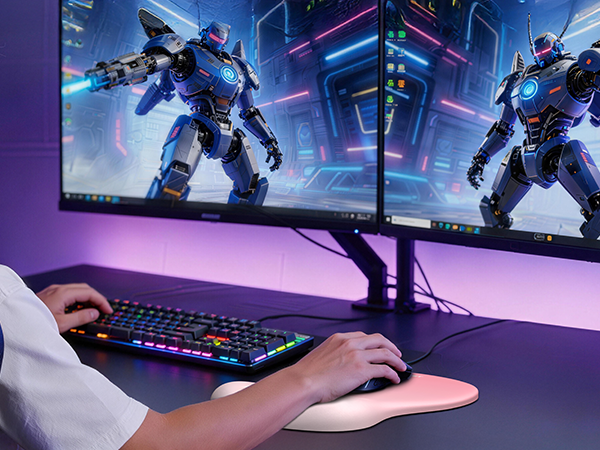 Mouse Pad with Wrist Rest