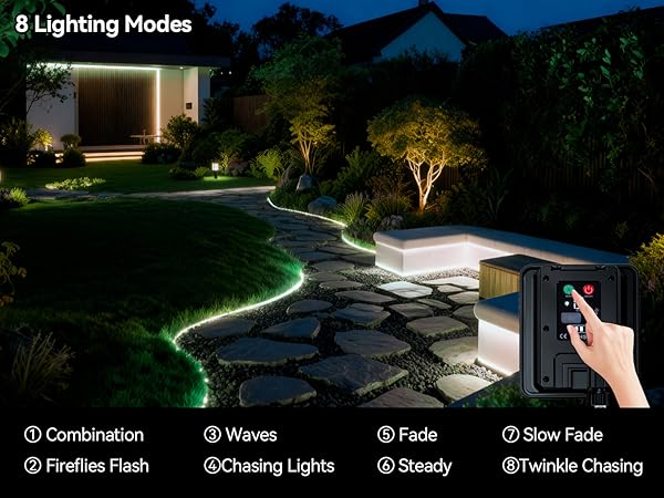 solar patio string lights
