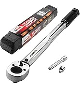 EPAuto 1/2-inch Drive Click Torque Wrench, 10~150 ft./lb., 13.6 ~ 203.5 N/m