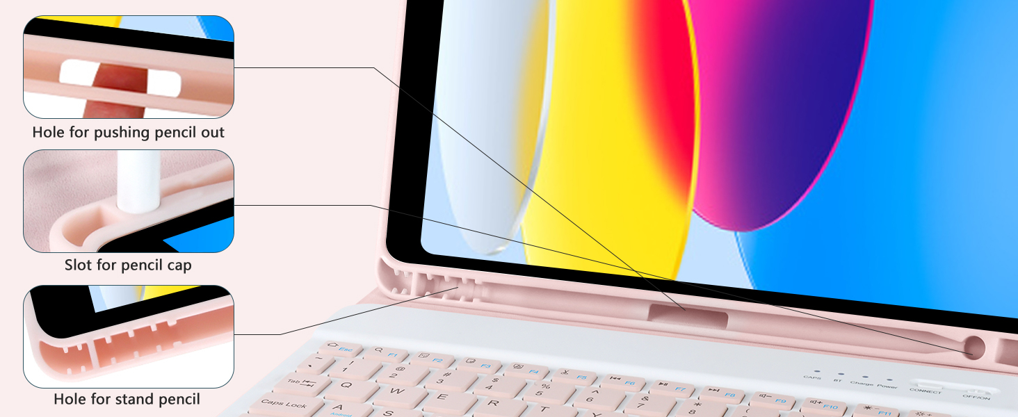 ipad 10th generation case with keyboard