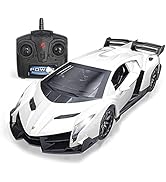 QUN FENG Remote Control RC CAR Racing Cars Compatible with Lamborghini Veneno Officially Licensed...