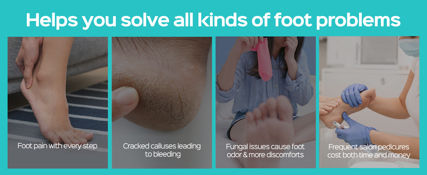 Helps you solve all kinds of foot problems