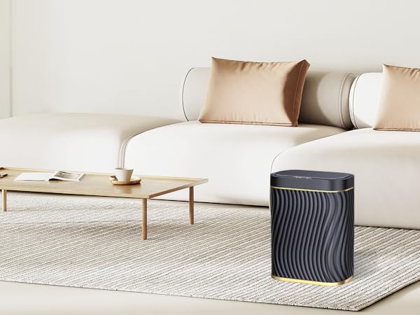 Bathroom Small Trash Can with Automatic Touchless Lid